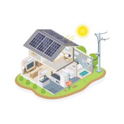 Planta Solar Residencial - Suna Energy